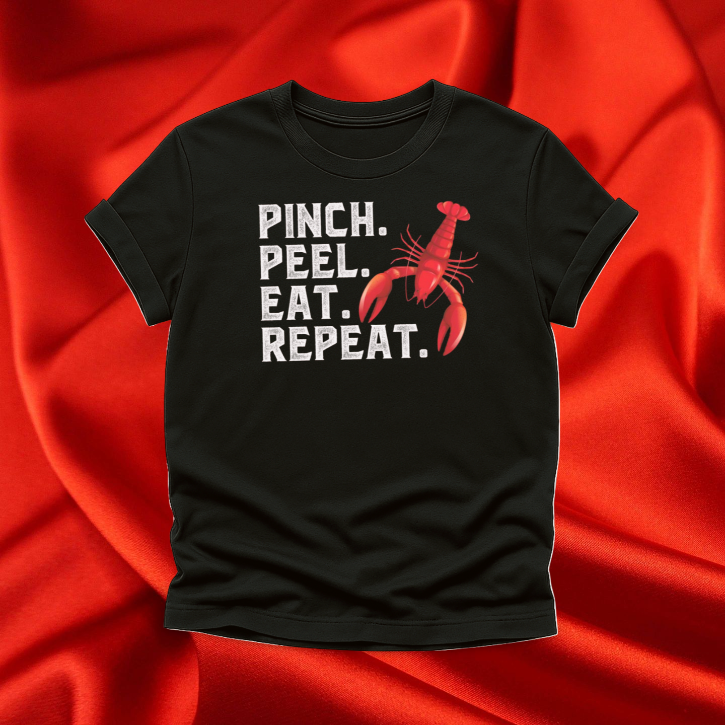 Pinch. Peel. Eat. Repeat. Tee